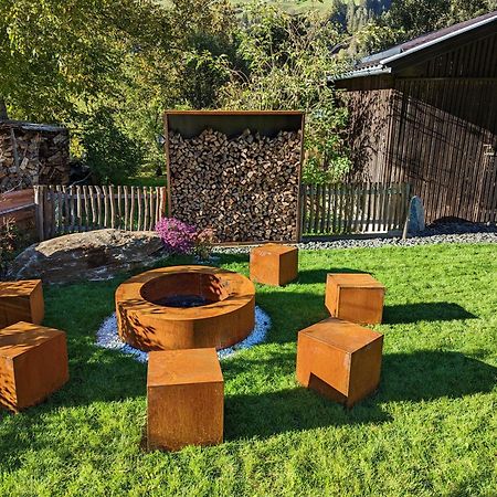 פלאטלאך Chalet Schmelz Huette Mit Sauna Und Garten מראה חיצוני תמונה