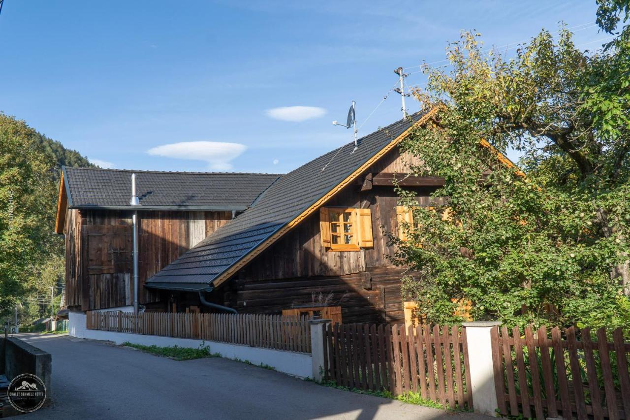 פלאטלאך Chalet Schmelz Huette Mit Sauna Und Garten מראה חיצוני תמונה