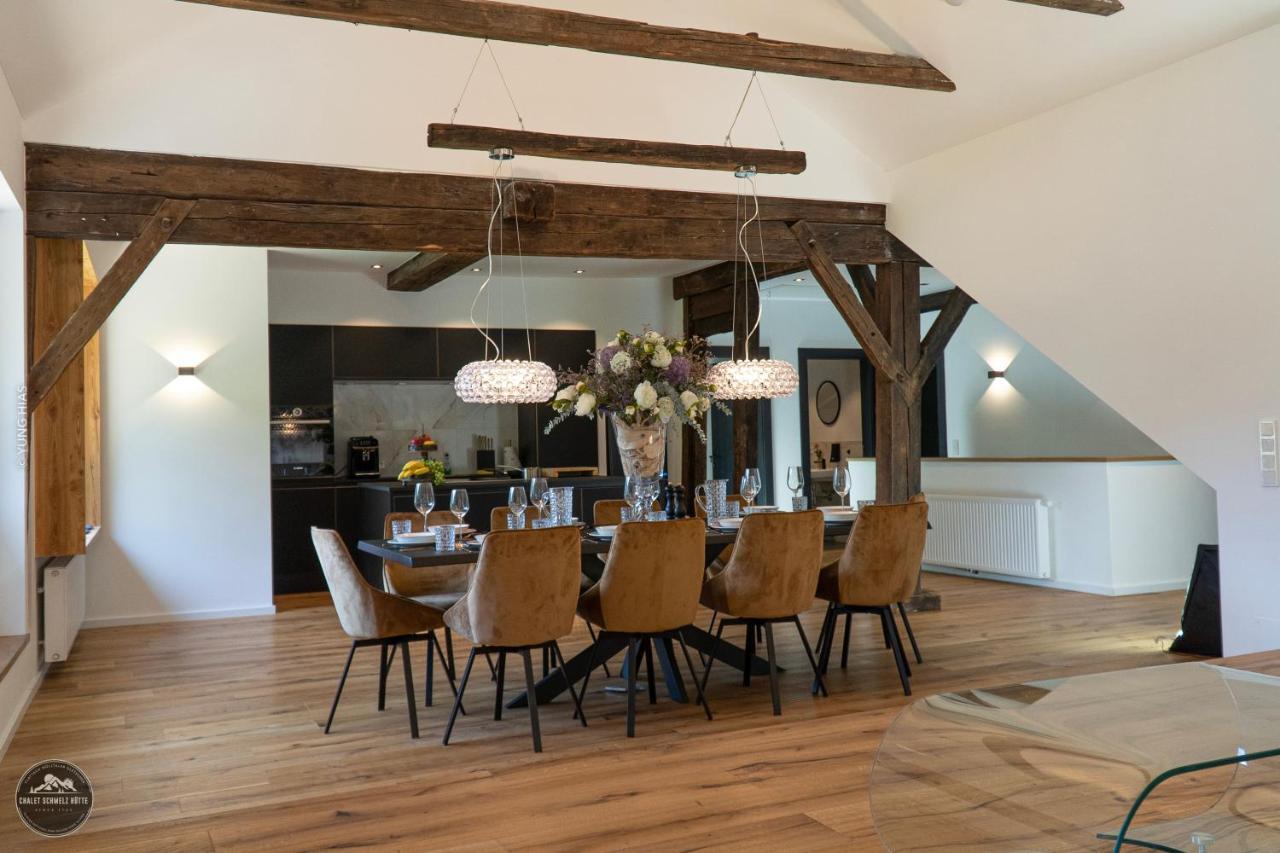 פלאטלאך Chalet Schmelz Huette Mit Sauna Und Garten מראה חיצוני תמונה