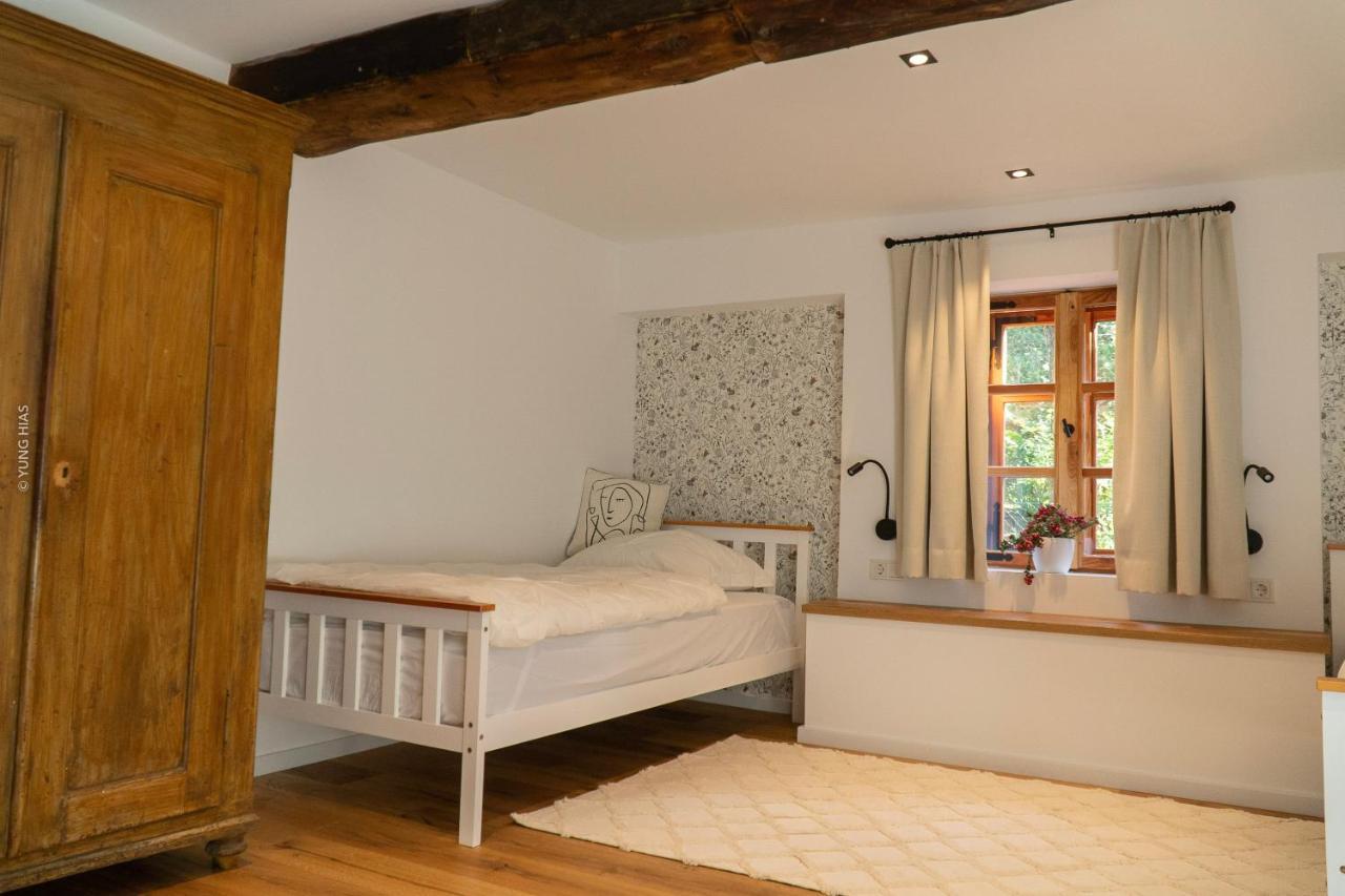 פלאטלאך Chalet Schmelz Huette Mit Sauna Und Garten מראה חיצוני תמונה