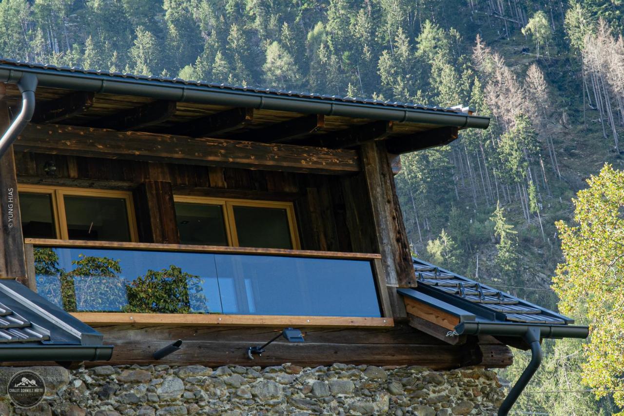 פלאטלאך Chalet Schmelz Huette Mit Sauna Und Garten מראה חיצוני תמונה