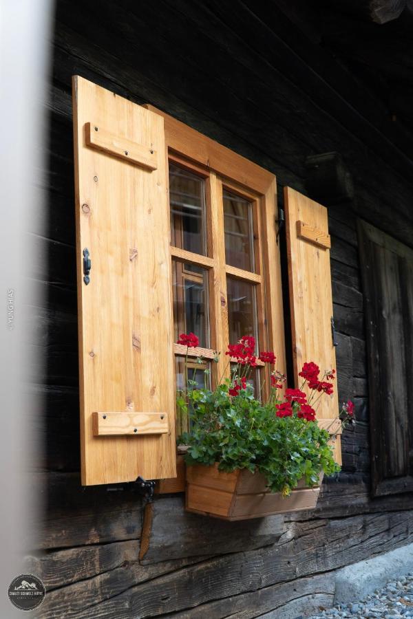 פלאטלאך Chalet Schmelz Huette Mit Sauna Und Garten מראה חיצוני תמונה