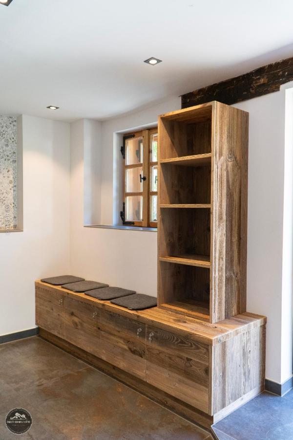 פלאטלאך Chalet Schmelz Huette Mit Sauna Und Garten מראה חיצוני תמונה