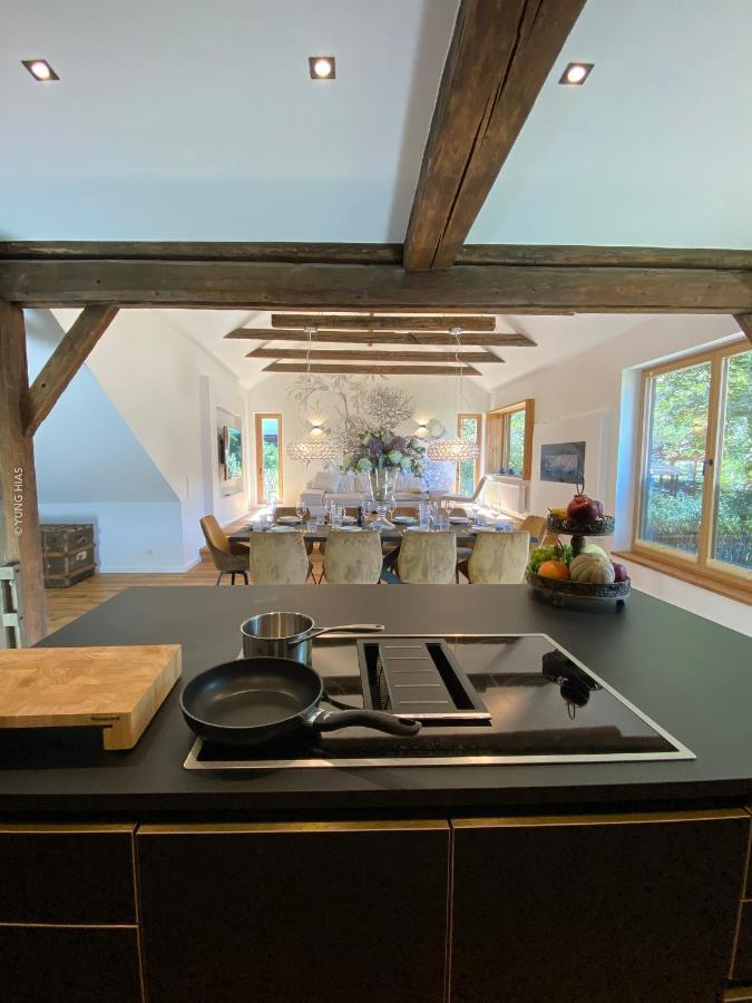 פלאטלאך Chalet Schmelz Huette Mit Sauna Und Garten מראה חיצוני תמונה