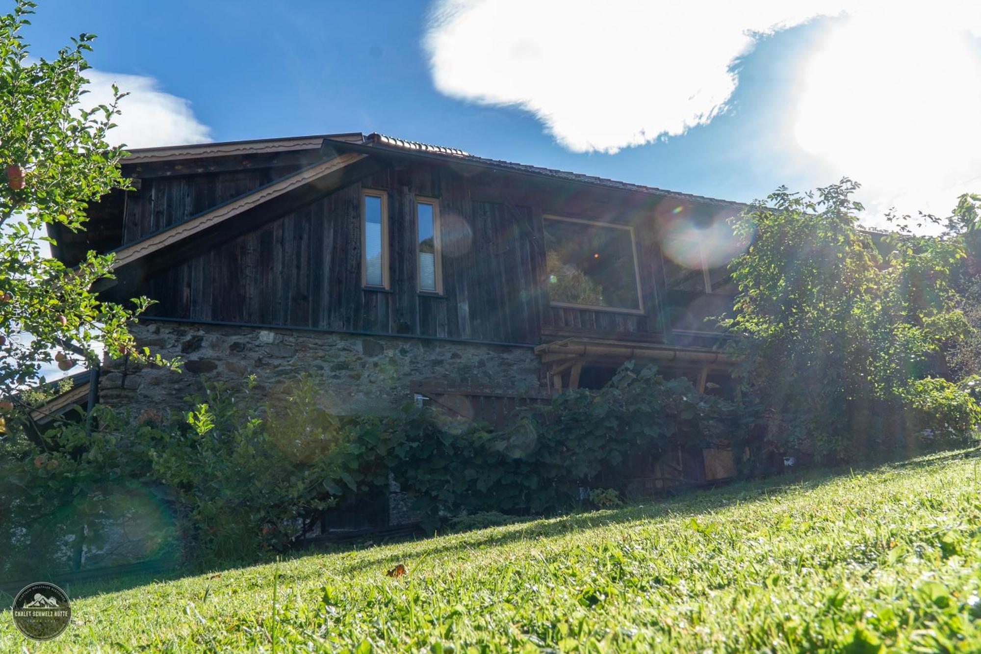 פלאטלאך Chalet Schmelz Huette Mit Sauna Und Garten מראה חיצוני תמונה